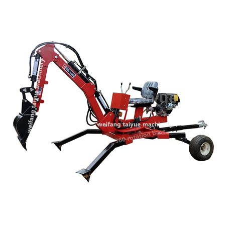 mini backhoe mini excavator towable trench digger|northern backhoe trencher.